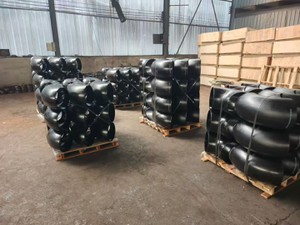 black painting carbon steel elbow package black painting carbon steel elbow package