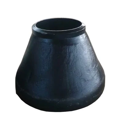 Production process of carbon steel reducing pipe